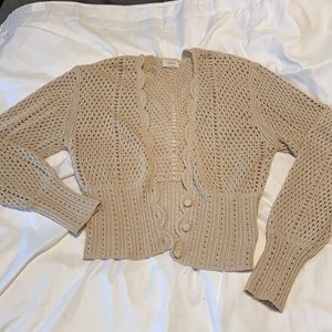 Wilfred crochet cardigan